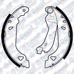 DELPHI LS1378 Arka Fren Balatasi Pabuclu (180x32mm) Tempra Tipo Punto 97-99